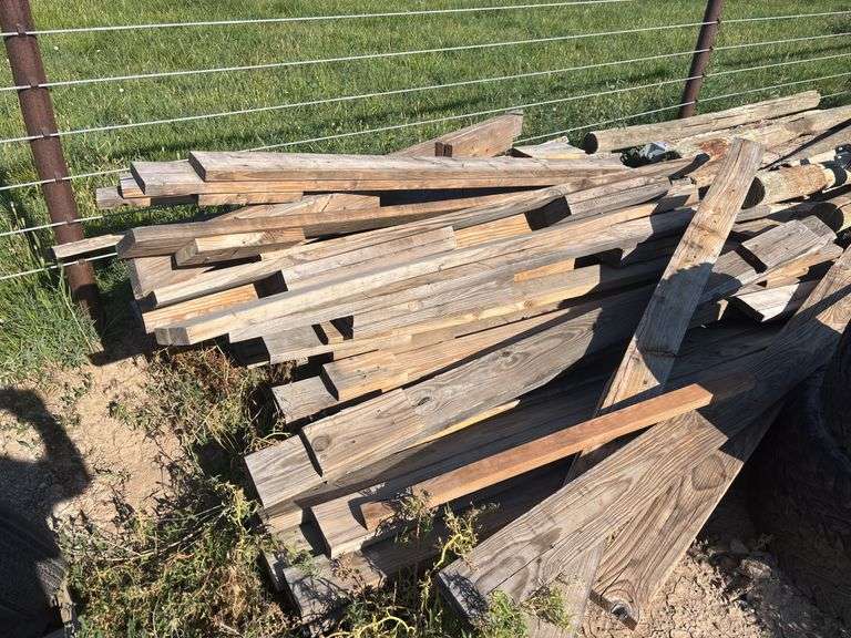 Pile of Lumber Various Lengths And Sizes image