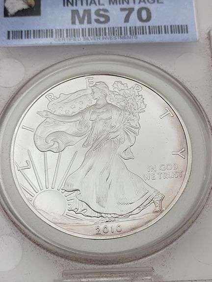 2010 MS70 WALKING LIBERTY DOLLAR image