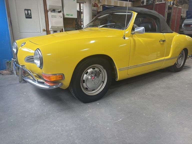 1971 Volkswagen Karmann Ghia, 41,072 miles, vin# 1412862137. All original image