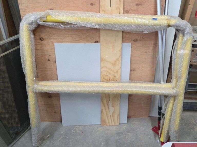 Yellow Metal Safety Guard Rail