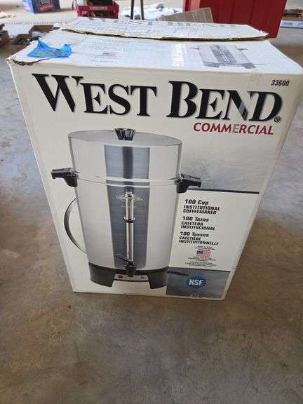 West Bend Commercial 100 Cup Institutional Coffeemaker
