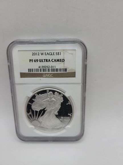 2012 W Eagle S $1 PF69 ULTRA CAMEO image