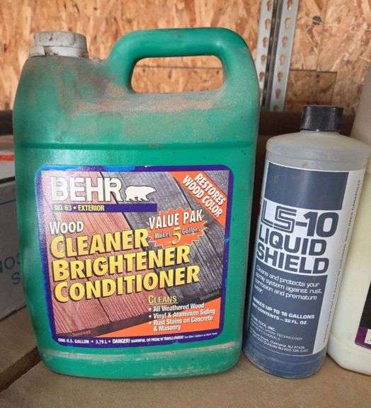 Variety of Surface Sealers and Cleaners