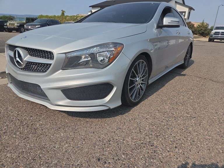 2016 Silver Mercedes CLA