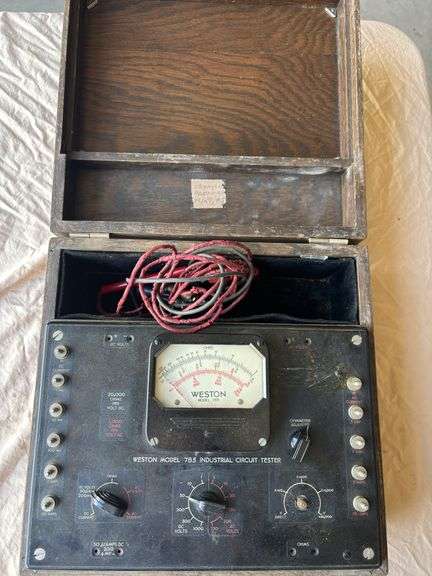 Weston circuit tester
