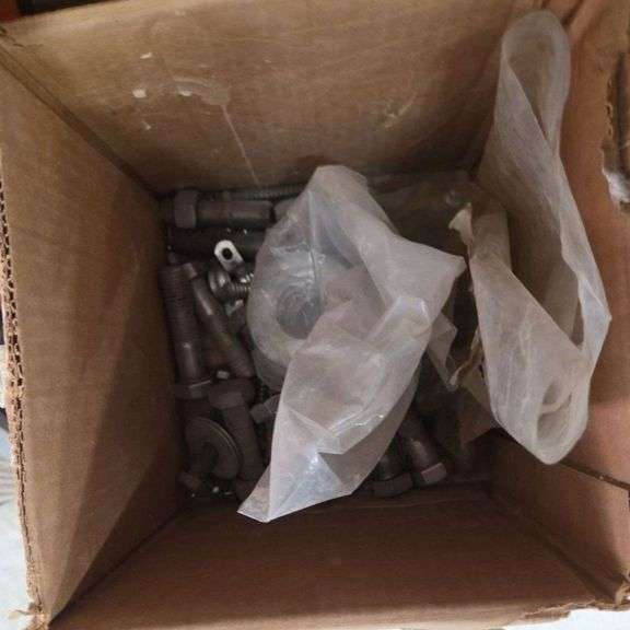 Assorted Nails, Bolts, and Construction Fasteners