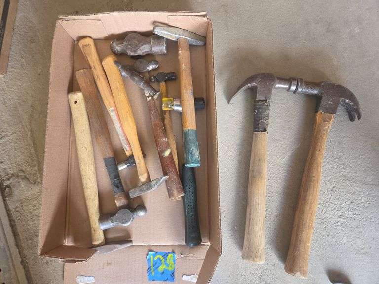 Flat w/ Ball Peen & Claw Hammers