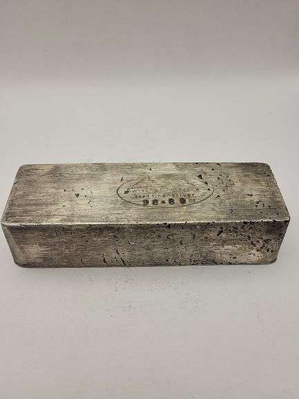Vintage Silver bar 108.4oz image