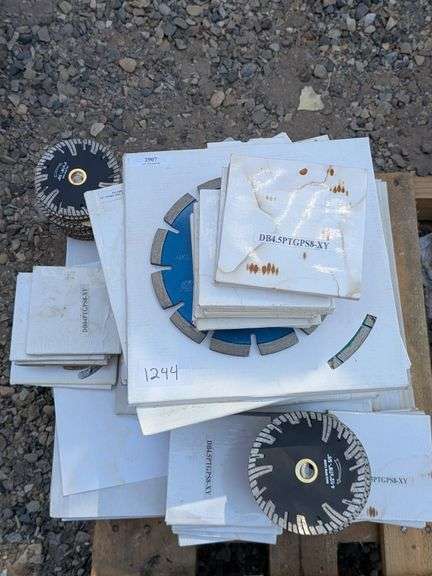 Miscellaneous ceramic, marble, granite blades 4",4 1/2 , 5", 7" , 10" , 14 " image