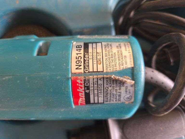 Makita 4" Disc Grinder