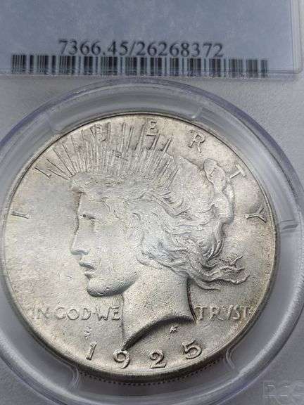 1925-S Peace dollar PCGS XF45 image