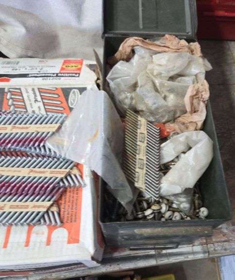 Paslode Framing Nails and Assorted Fasteners