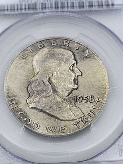1958-D PCGS 50C GENUINE SURFACES SMOOTHED image