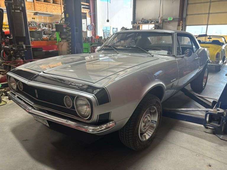 1967 Chevy Camaro 350 Stroker,55,641 Miles, 4 Speed, VIN# 123377L156327, Power Breaks And A.C. Has Full Length Headers, H-Pipe And Flow Master Exhaust System
