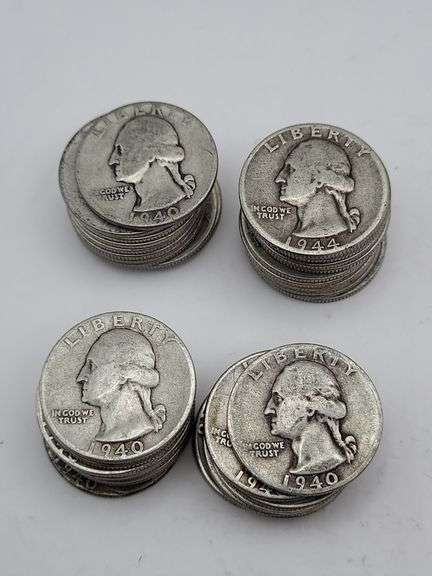 28/1940-12/1944 Washington quarters image