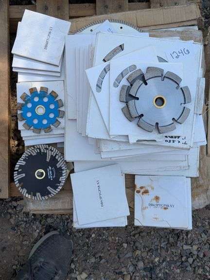 Miscellaneous ceramic, marble, granite blades 4",4 1/2 , 5", 7" , 10" , 14 " image