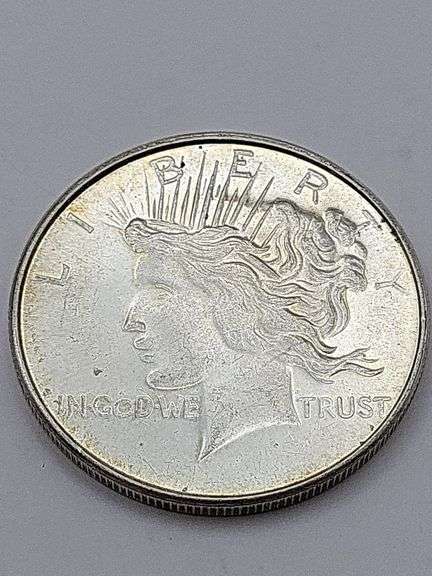 USA PEACE COIN 1TROY OZ SILVER image