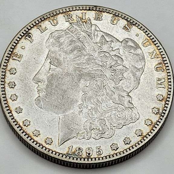 1895-O Morgan silver dollar image