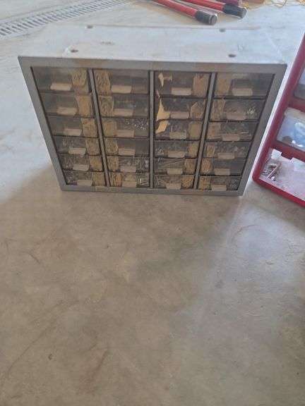 5 Bolt Bins w/ Contents
