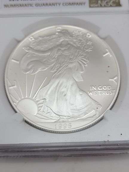 1995 P Eagle walking liberty dollar PF69 ULTRA CAMEO image