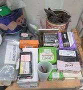 Large Lot of Fasteners, Nails, Screws, and Anchors