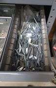 Industrial Parts Drawer Organizer with Fasteners, Screws, Casters