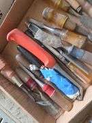 Flat of Wood working Chisels