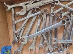 Flat of Various Combination Wrenches