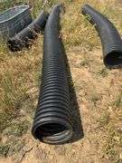 Three plastic Culverts Various Sizes