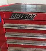 Mac Tools MB1700 Red Tool Chest and Side Cabinet