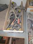All Contents on Shelf Jig Saw, Hand Planet, Clamps, Floor Jack, Etc ( Shelf not Included)