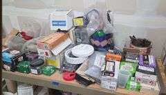 Large Lot of Fasteners, Nails, Screws, and Anchors