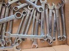 Flat of Various Combination Wrenches