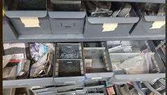 Industrial Parts Drawer Organizer with Fasteners, Screws, Casters