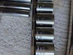 7 Incomplete Socket Sets Craftsman Standard & Metric, Husky Hex, Etc