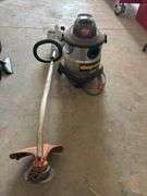 Shop vac and weed trimmer