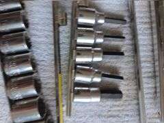7 Incomplete Socket Sets Craftsman Standard & Metric, Husky Hex, Etc