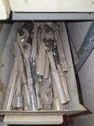 All Contents on Bottom Side of Shelf Hand Planers, Wrenches, Ratchets, Hand Tools, Terminals, Etc