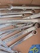 Flat of Various Combination Wrenches