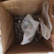 Assorted Nails, Bolts, and Construction Fasteners