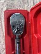 Snap on torque wrench