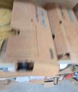 Mixed Lot: Door Hardware, Cable Roll, and Welding Blanket