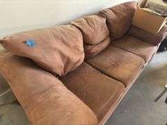 Shop couch with end tables and coffee table