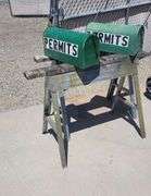 Pair Permit mail Boxes, saw horses