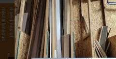 4 sections of miscellaneous lumber