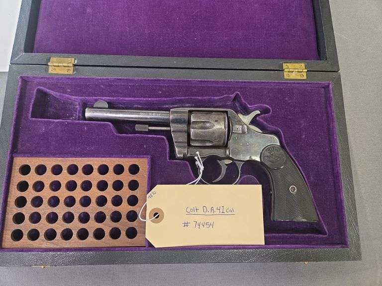 Colt D.A. 41 cal Revolver image
