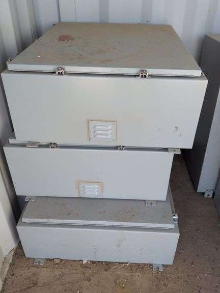 Hoffman cabinet X 3 total 3 cabinets image