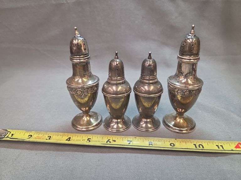 Sterling Silver Salt & Pepper Shakers image