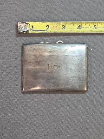 1934 Sterling Cigarette Case image