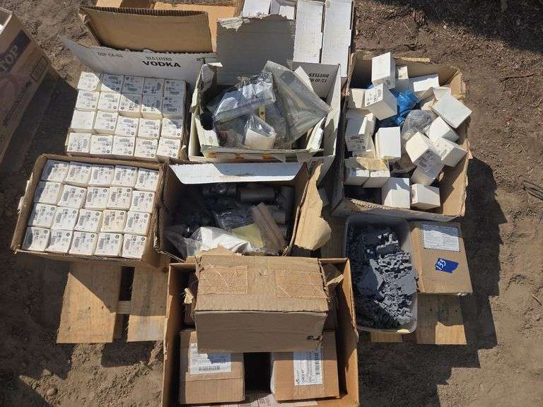 Pallet w/ Various Electrical Parts image